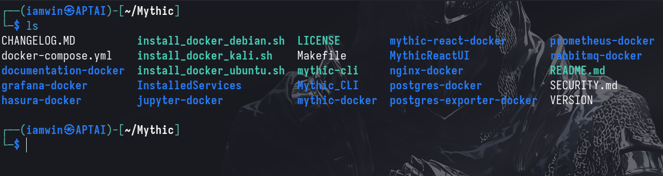 Mythic C2 directory structure